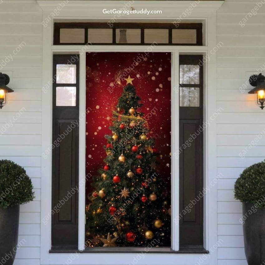 Christmas Tree | Christmas Front Door Cover
