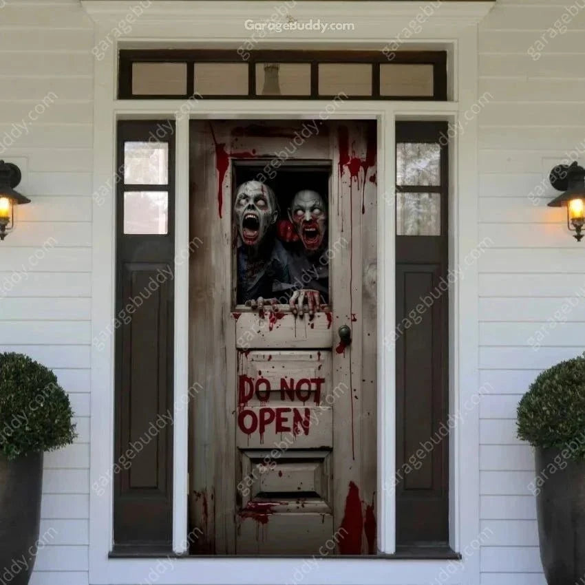 GarageBuddy Halloween Front Door Covers