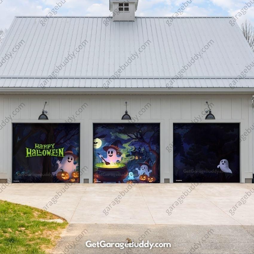 🎃GarageBuddy®️ Halloween Garage Door Covers