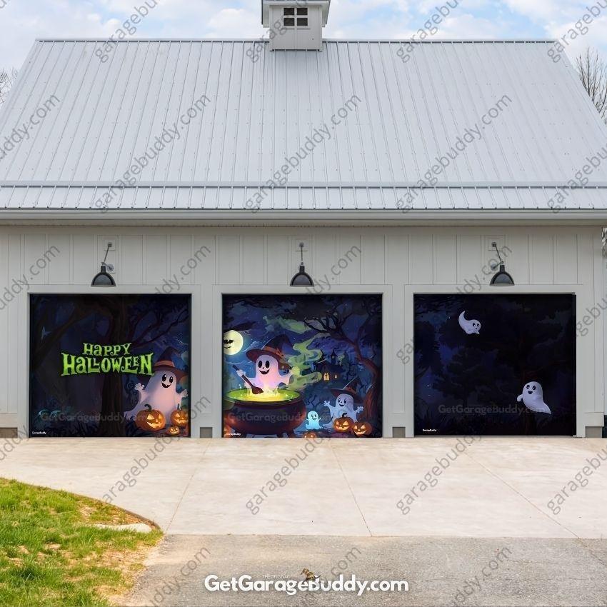 🎃GarageBuddy®️ Halloween Garage Door Covers